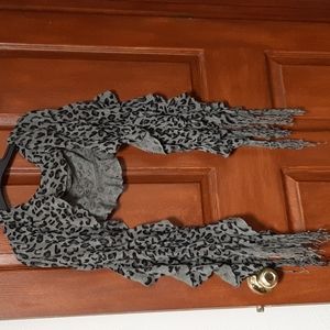 NWOT Leopard Scarf